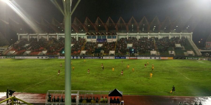 Meski Semalam Becek, Lapangan Stadion Harapan Bangsa Aceh Dianggap Lebih Baik Dari SUGBK, Ini Buktinya