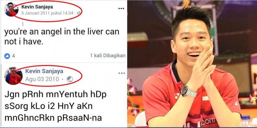 Status 'Alay' Kevin Sanjaya Viral, Netizen Langsung Sibuk Perdebatkan Hal Ini