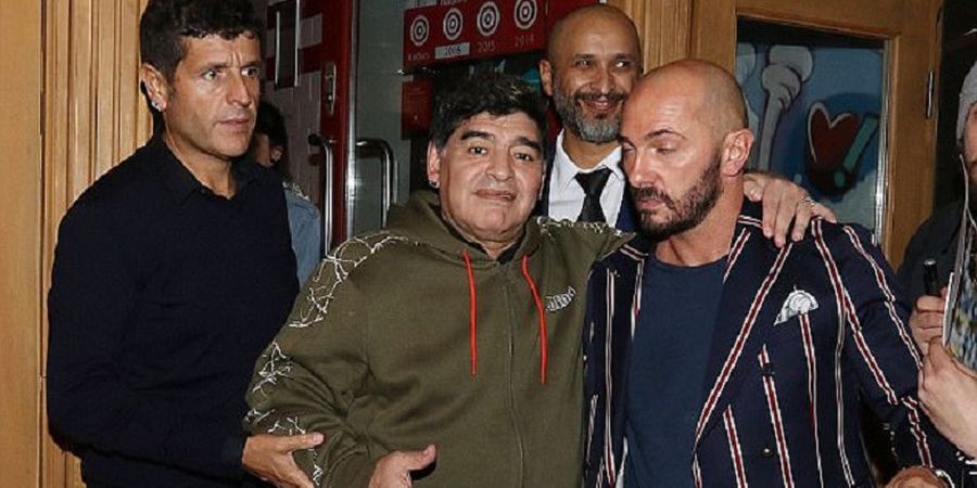 Usai Saksikan Tottenham Vs Liverpool, Diego Maradona Alami Kejadian Nahas Ini