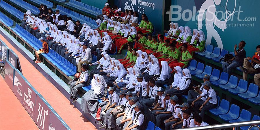 Venue Asian Games 2018 Sepi Penonton, Gubernur Sumsel Mobilisasi Pelajar dan Mahasiswa