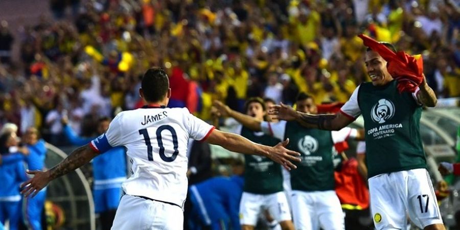 Rodriguez dan Bacca Antarkan Kolombia ke Perempat Final