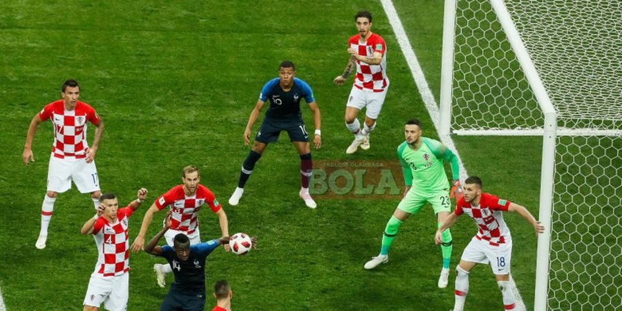 Final Piala Dunia 2018 - Kroasia Kalah, Kutukan Kiper AS Monaco Masih Lestari