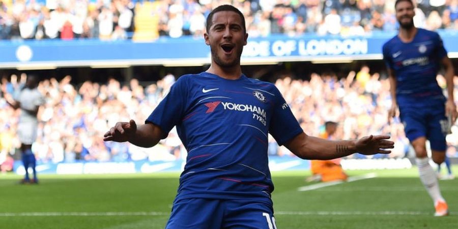 Melawan West Ham, Eden Hazard Siap Ukir Rekor Pribadi