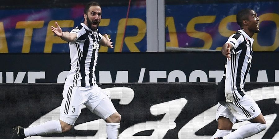 Hasil Inter Milan Vs Juventus - Dua Gol Dalam Dua Menit Akhir Bawa Juventus Menang atas 10 Pemain Inter