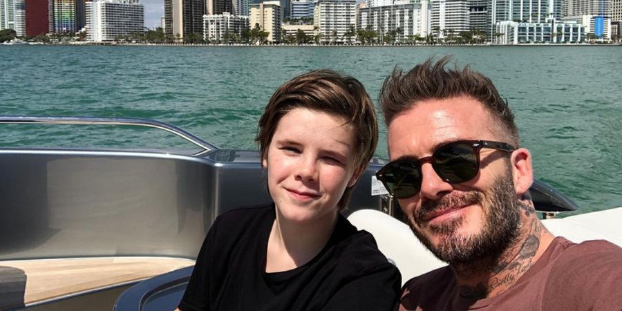 Tak Disangka, Putra David Beckham Sukai Warna yang Identik dengan Perempuan 