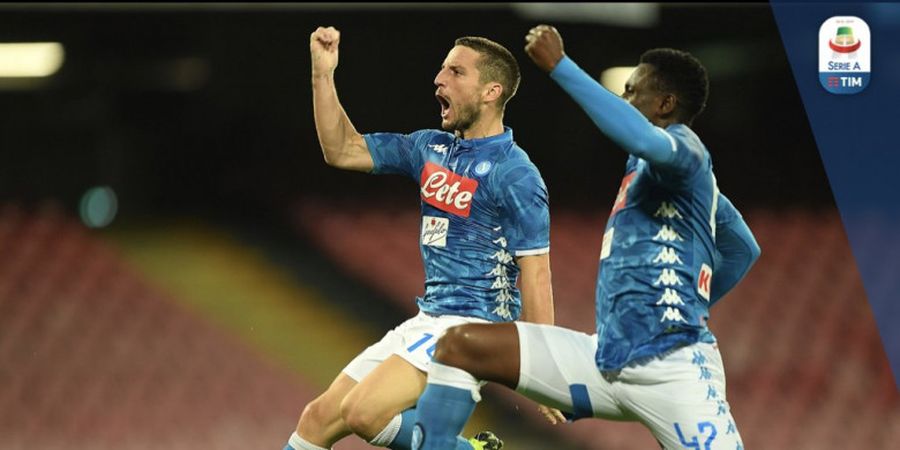 Hasil Liga Italia - Sarangkan 5 Gol, Napoli Salip Inter Milan