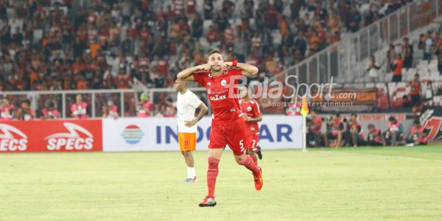 Persija Vs Borneo FC - Berkat Tendangan Roket Jaime, Macan Kemayoran Unggul 