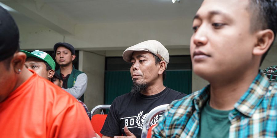 Pimpinan Bonek Beri Dukungan Moral untuk Persib Bandung 
