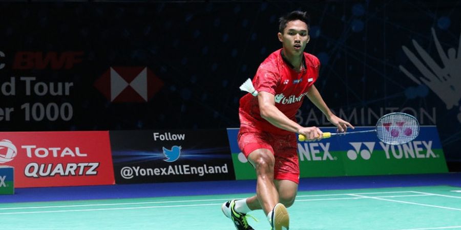 Jonatan Christie Juga Tersingkir pada Babak Kedua All England 2018