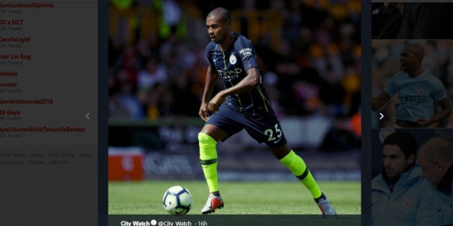 Susunan Pemain Southampton Vs Manchester City - Fernandinho Jadi Kunci Dalam Misi Bangkit The Citizen