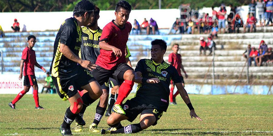 PS Mojokerto Putra Puas Menang 3-0 Atas Kalteng Putra