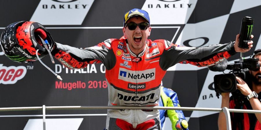 Curhatan Jorge Lorenzo Usai Sukses Raih Kemenangan Perdana Bersama Ducati