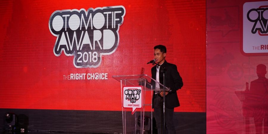 Galang Hendra Pratama Jadi Pebalap Terbaik pada Otomotif Award