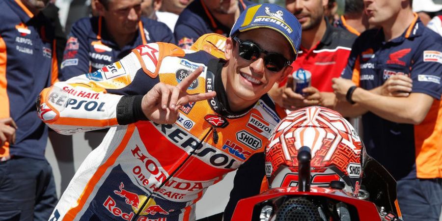 Hasil WUP MotoGP Belanda 2018 - Rossi Terpuruk, Marquez Lanjutkan Dominasinya di Negeri Kincir Angin