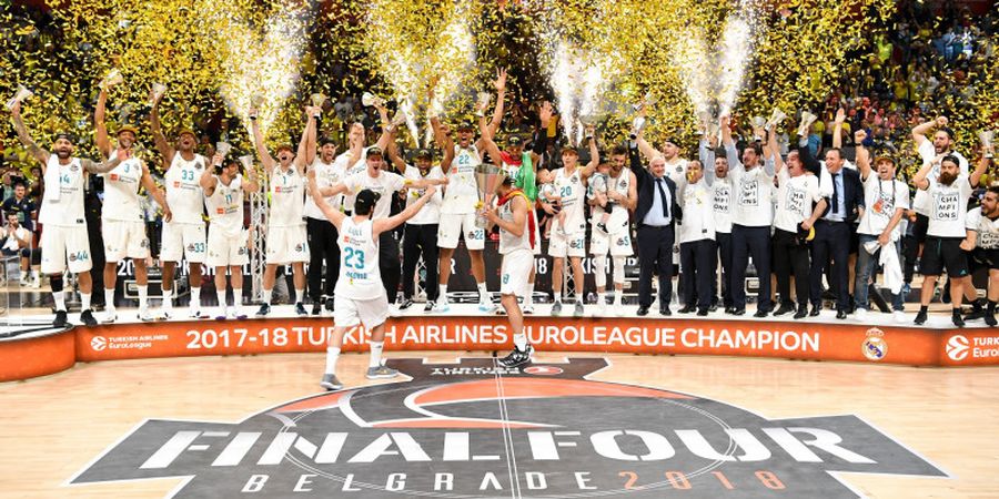 Real Madrid Sukses Raih La Decima di Ajang Euroleague 2017-2018