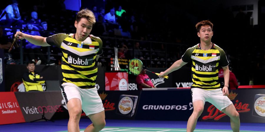 Hasil Denmark Open 2018 - Main Cepat, Marcus Gideon/Kevin Sanjaya Sukses Tumbangkan Ganda Putra Jepang