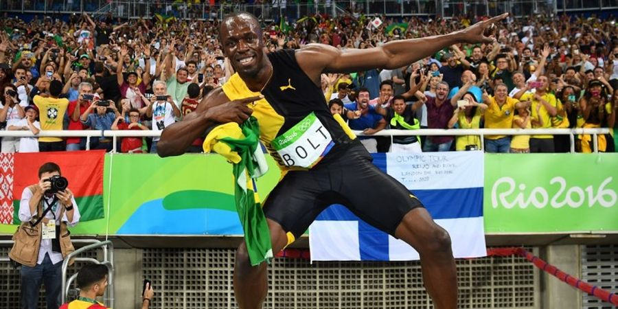 9 Fakta Menarik Usain Bolt Si Manusia Tercepat di Dunia, Salah Satunya Ingin Menjadi Pemain Manchester United