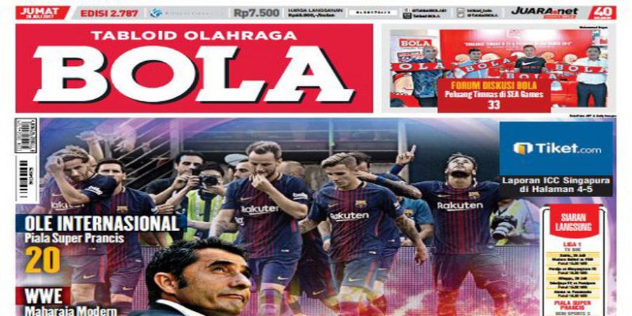 Tabloid BOLA Edisi Terbaru Menyorot Wajah FC Barcelona dan Dampak Bursa Transfer