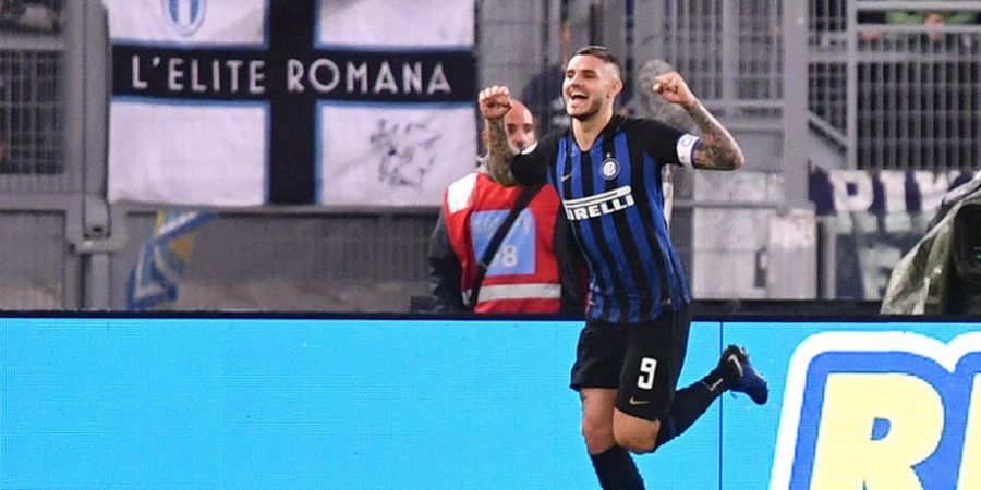 Inter Milan Permalukan Lazio, Mauro Icardi Borong Dua Gol