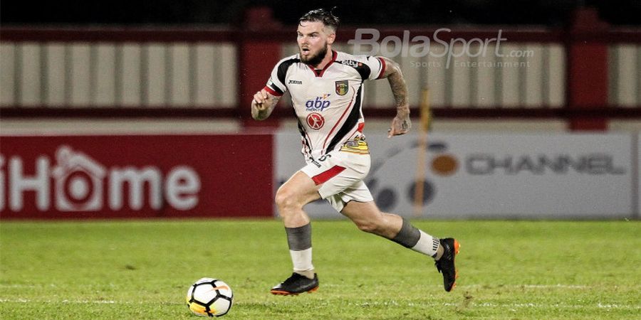 Danny Guthrie Bawa Mitra Kukar Ungguli PSIS Semarang di Babak Pertama