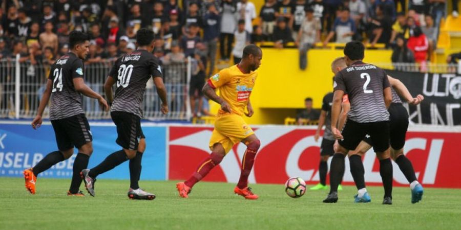 Sriwijaya FC Cetak Rekor Gol di Liga 1