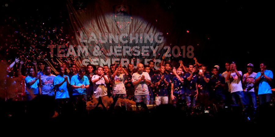 Semeru FC Gelar Launching Tim dan Jersey untuk Liga 2 2018