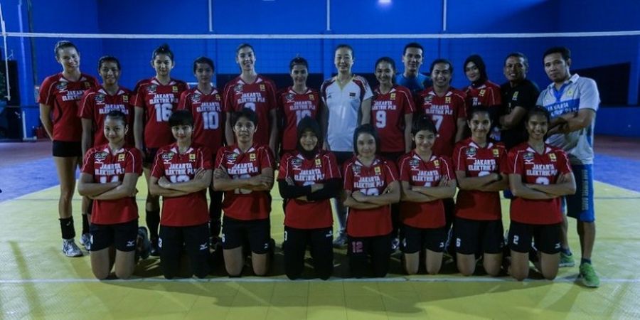 Kalahkan Pertamina, Tim Putri Elektrik Cetak 'Hat-trick' pada Proliga