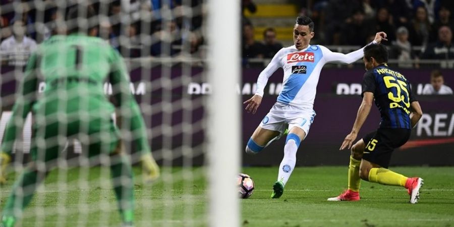 Callejon Masih Jadi Nemesis, Napoli Tekuk Inter Milan