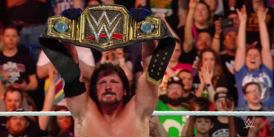 Hasil WWE Money In The Bank 2018 - AJ Stlyes Menangi Duel Epik, Peluang Juara Ronda Rousey Digagalkan Alexa Bliss