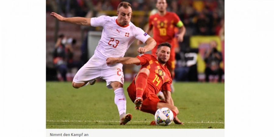 Hasil UEFA Nations League - Hancurkan Belgia dalam Perang 7 Gol, Swiss ke Semifinal