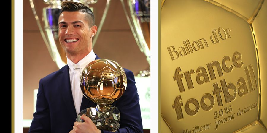 Cristiano Ronaldo Raih Ballon d'Or 2016