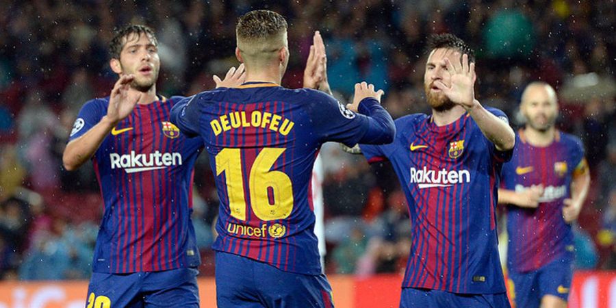 Barcelona Jawab Kegundahan Hati Gerard Deulofeu soal Kaos Perayaan Juara