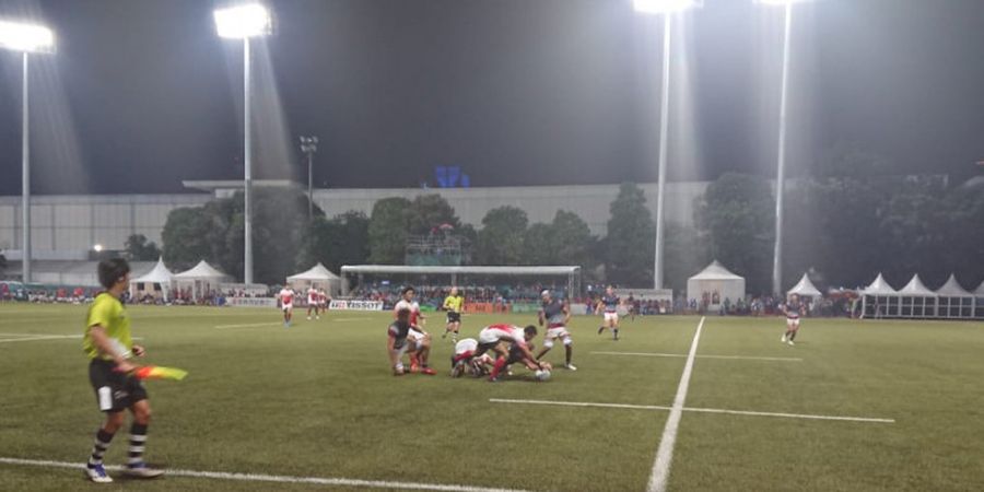 Final Rugby 7's Putra Asian Games 2018 - Legiun Asing Hong Kong Tebas Jatuh Perlawanan Samurai Jepang