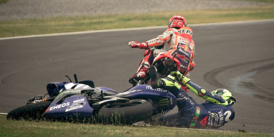 Insiden Valentino Rossi dan Marc Marquez Diwarnai dengan Hujatan Netizen