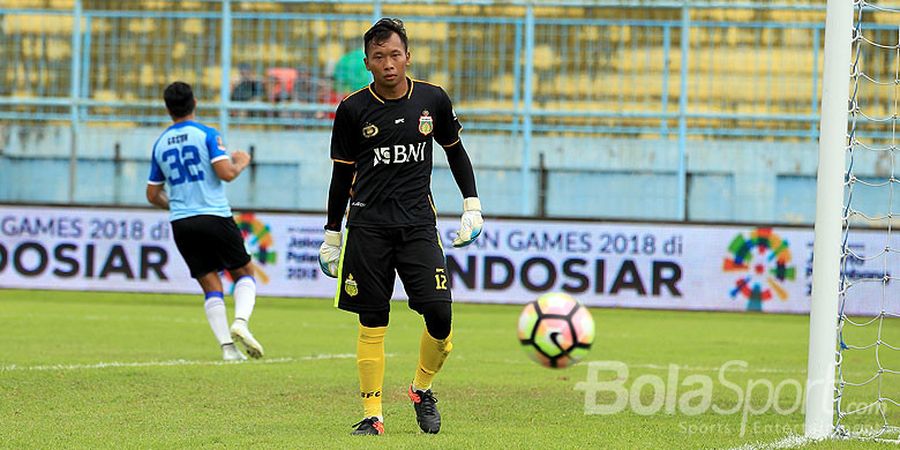 Cedera Tulang Pipi Pulih, Kiper Bhayangkara FC Ini Tak Trauma Situasi Satu Lawan Satu