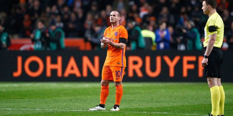Cedera, Belanda Hampir Pasti Tanpa Sneijder Saat Menjamu Prancis