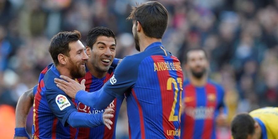 Trio MSN Bekerja Sama Menjahili Pique