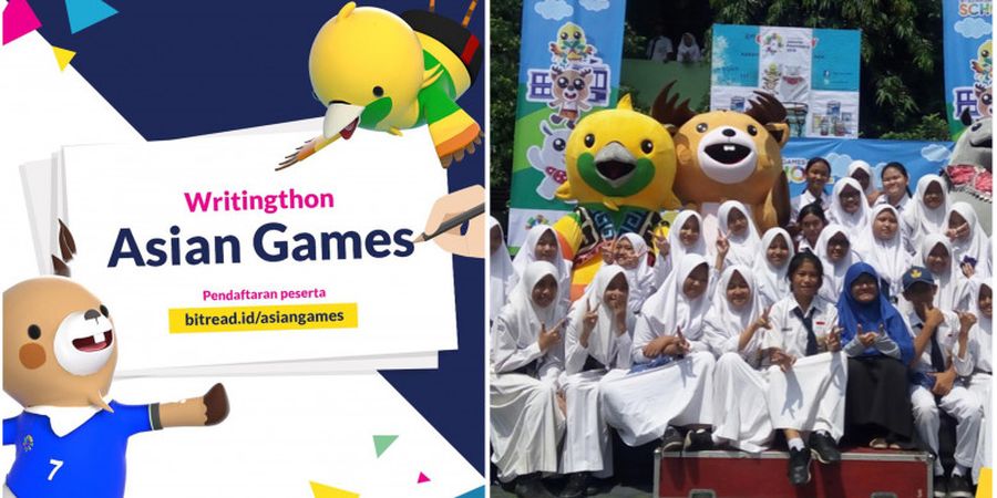 Sebagai Bentuk Dukungan pada Asian Games 2018, Penyelenggara Akan Lomba Menulis Berhadiah Puluhan Juta Rupiah