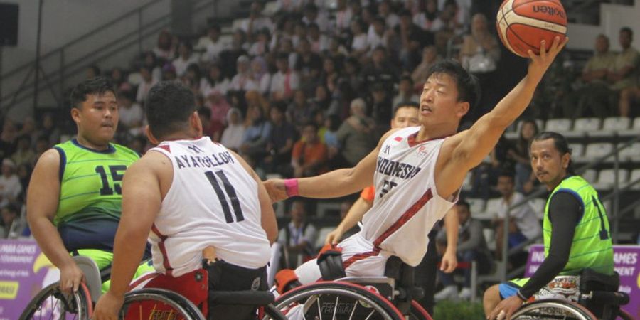 Timnas Basket Kursi Roda Indonesia Berikan Thailand Perlawanan Sengit