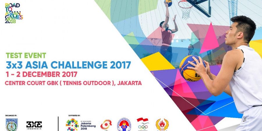 Tim Basket Putra 3 X 3 Indonesia Raih Kemenangan Perdana