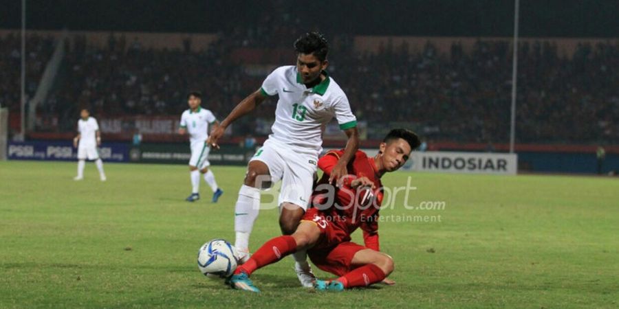 Piala AFF U-16 - Timnas U-16 Indonesia Berhasil Kejar Ketertinggalan dari Vietnam di Babak Pertama