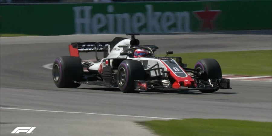 GP Canada 2018 - Begini Reaksi Pebalap Haas Ini Setelah Menabrak Hewan pada FP2