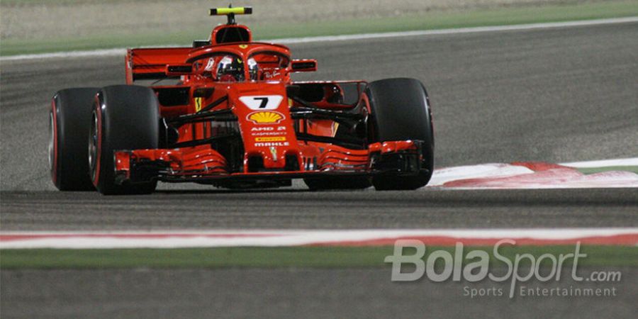 Kimi Raikkonen Jadi Pebalap Tercepat pada Latihan Ketiga GP Bahrain