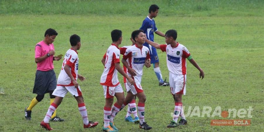 Binjai United Vs PSSA Asahan di Final Liga Remaja U-15 Sumatera Utara