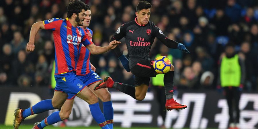 Alexis Sanchez Gemilang, Arsenal Menang Tipis di Kandang Crystal Palace