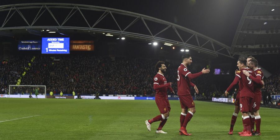 Terlalu Mendominasi, Liverpool Hancurkan Huddersfield di Hadapan Pendukung Sendiri