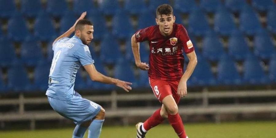 Oscar Langsung Cetak Gol pada Debutnya di Shanghai SIPG