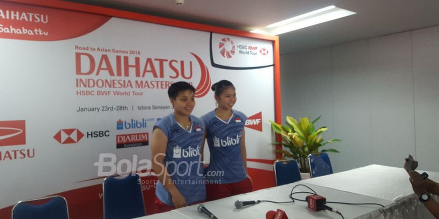 Indonesia Masters 2018 - Apriyani Rahayu: Banyak yang Harus Saya Perbaiki di Luar Lapangan