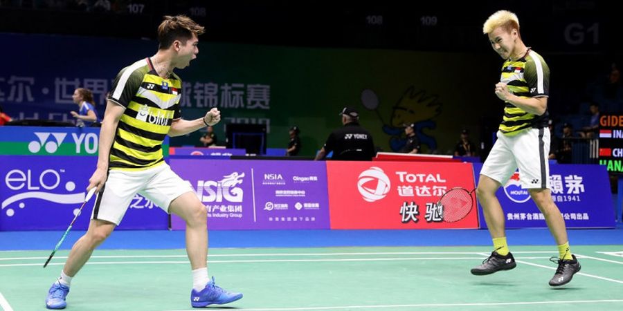 Kado Pahit Ulang Tahun Kevin Sanjaya pada Kejuaraan Dunia 2018