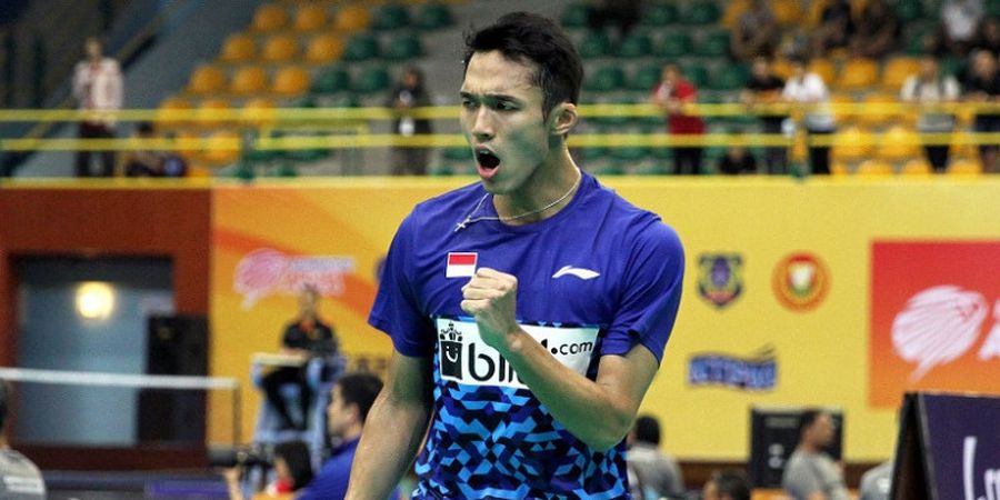 Jonatan Christie Akui Kidambi Srikanth Tidak Kerahkan Seluruh Kecepatan Saat Berlaga